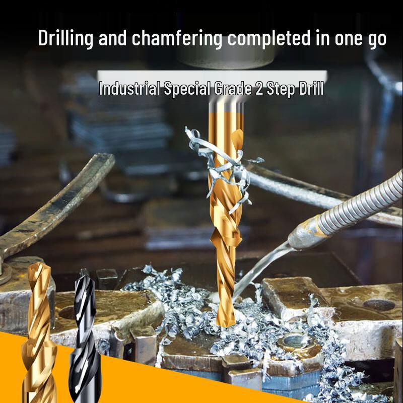 High-Speed Steel Countersink Step Drill Bit