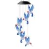 Hummingbird Solar Wind Chime Light Waterproof Outdoor Decorative Light Birthday Gifts