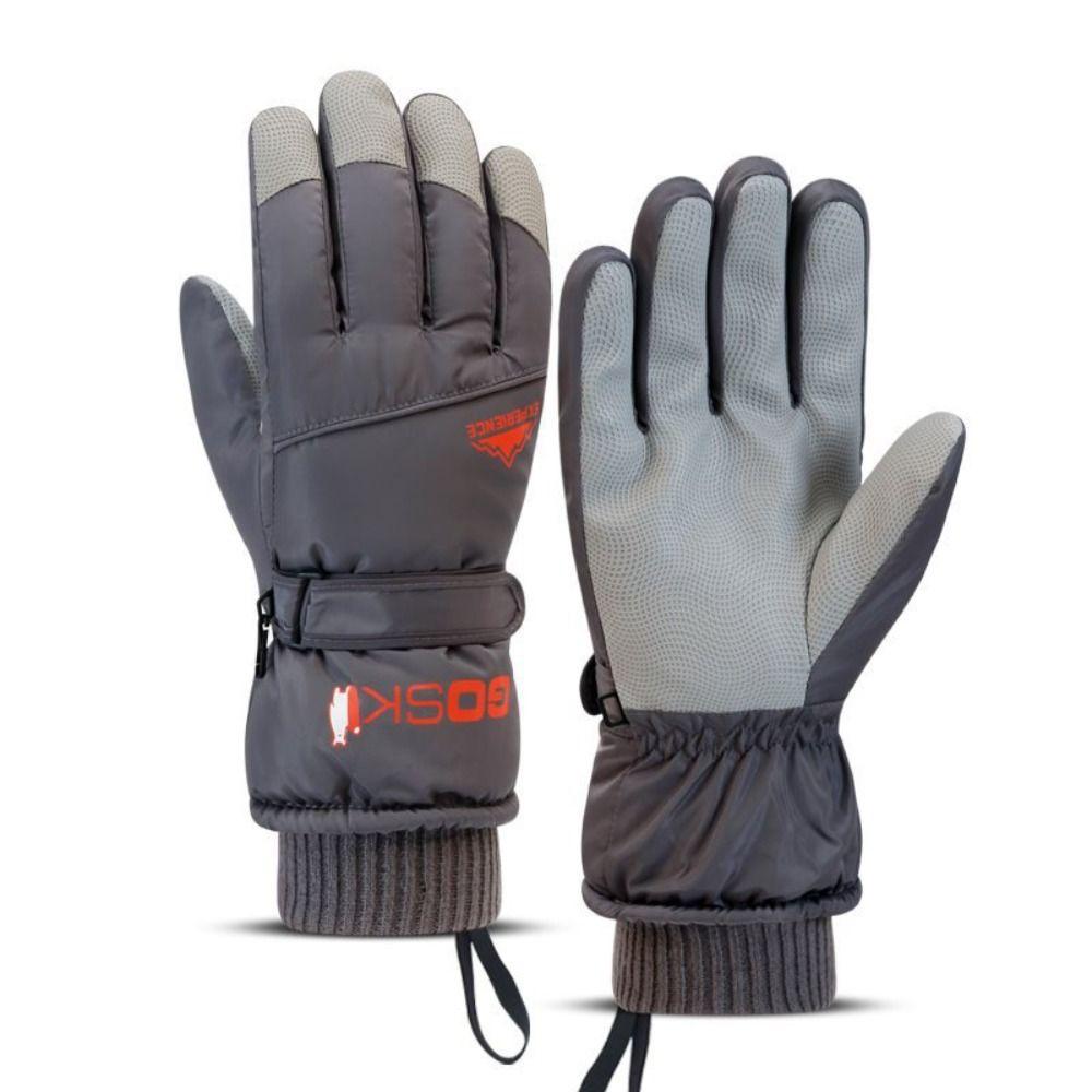 Windproof Winter Warm Gloves Waterproof Cycling Warm Cotton Gloves New Outdoor Ski Gloves
