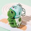 Yousheng Bag Keychain Handmade Cartoon Turtle Comfortable Touch Super Soft High Simulation Decorate Adorable Cute Plush Pendant Keychain Bag Accessory