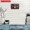 2d Flat 30*20cm, Vintage Drum Set Wall Art, Boho Style Decorative Wooden Sign, Multipurpose, for Living Room, Home Decor, Home Kitchen Garden, Bedroom