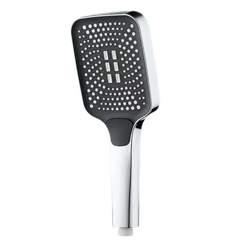 Adjustable Shower Head 4 Mode Rainfall Shower Large Flow Showerhead High Pressure Water Saving Shower Mixer Bathroom Accessories