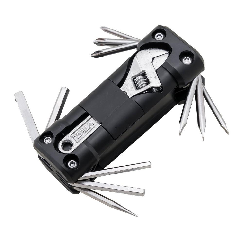 Yamashiro YK-010 Multitool-Set für Motorräder (Autowerkzeuge - 16-teiliges Set)