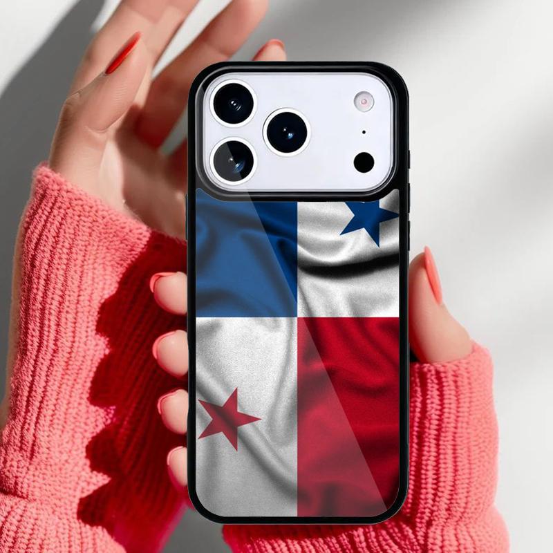 Panama Flag Phone Case for iPhone 17 Air 16e 15 14 13 Pro Max Back Cover for 12 11 Pro Coque