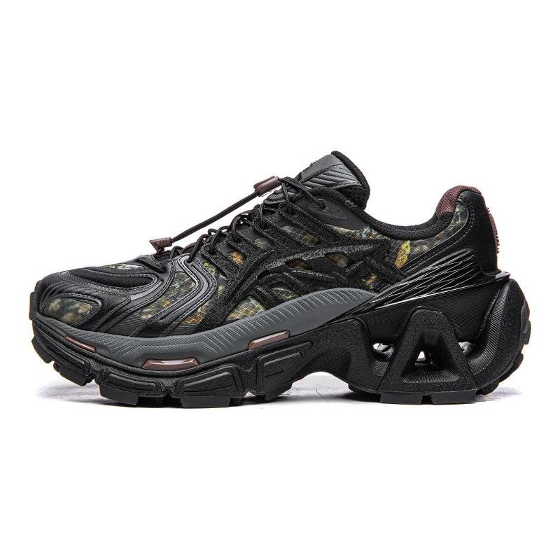 Li-Ning Liejun ACE 3.0 Unisex Synthetic Leather TPU Retro Trendy Low Top Casual Shoes AZGV151-7 43