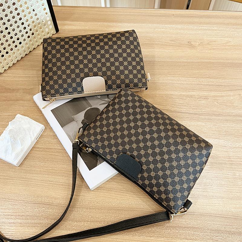 Bedruckte Bucket Bag Nischendesign Messenger Bag Lässig Einfache Damen Schultertasche Damen