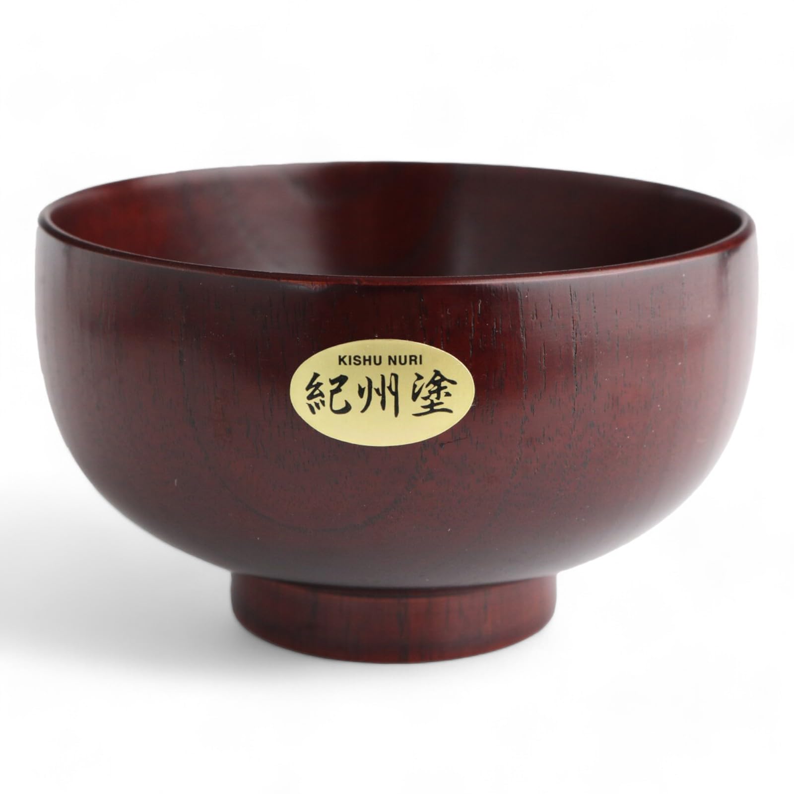 

Miso soup Kishu x Current model J-kitchens bowl, wooden, lacquer, nachi, 11.8cm 6.8cm
