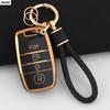 New Tpu Car Remote Key Case Cover Shell Fob For Kia Sportage Cerato Optima K2 K3 K4 K5 Rio Picanto Soul Sorento Sedona 4 Buttons