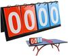 Scoreboard - Leather Score Keeper, Digital Flip Scoreboard, Multi-sport Game Scoreboard
