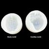 Heat Resistant Silicone Simulation Brain Mold Educational Demonstration Craft Projects Professional Jewelry Making Tool