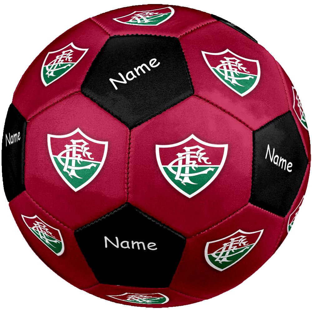 Custom Name Fluminense FC Theme Size 5 Soccer Ball, Suitable for Both Indoor and Outdoor Matches, a Gift Suitable for Everyone.