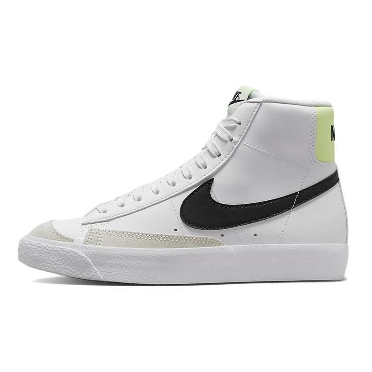 

Детские кроссовки Nike Blazer Mid 77 GS White Black Volt Barely-Volt DA4086-109 37.5