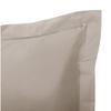 "Julian" Combed Cotton Percale Pillowcase, All Sizes. Pure Cotton - Julian Linen - Pillowcase 50 X 70 Cm, Scalloped Finish.