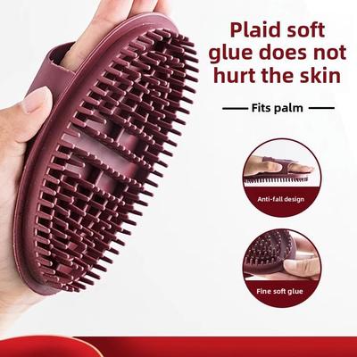Universal Soft Silicone Body Massage Brush for Beauty Salons - Meridian and Five Elements