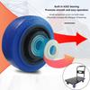 3/4/5Inches Wear-resistant Replacement Caster Wheel For Heavy Furniture Industrial Equipment Trolley Accessories