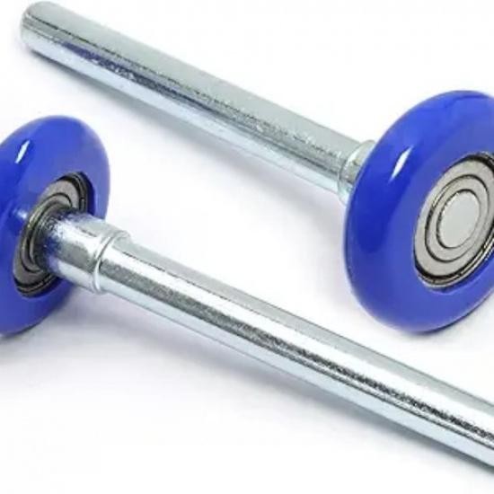 1.8 Inch Nylon Garage Door Roller, Quiet Garage Door Wheels 3.7 Inch Stem Gar