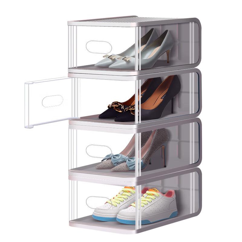 Stackable Clear Drawer Shoe Storage Box