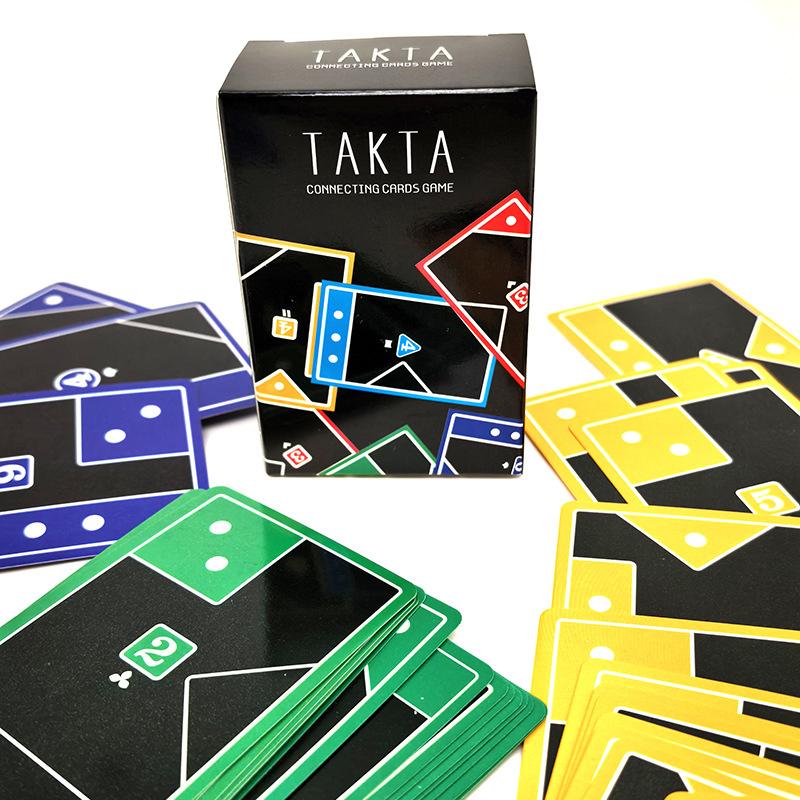 Такта Карточная игра Быстрая Стратегия Совпадение Форм Вечеринка Семейный Досуг Настольная игра Быстрая Стратегия Совпадение Форм A