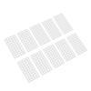 10 Blätter Glas Tischplatte Anti-Rutsch-Pads Klare Silikon Schrankpuffer Punkte Unter Gläsern Möbelpolster Selbstklebend