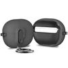 Carcasă Penggu pentru Căști Bluetooth FreeBuds Pro 5 Carcasă Dură din Silicon Capac cu Rabatare Automată Rezistentă la Șocuri Blocare Carcasă Creativă Mată Anti-Cădere Culoare Gri Catifea