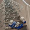 Retro Exquisite Ant Figure Nail Stickers - Cross & Hot Stamping Style (YT6931)