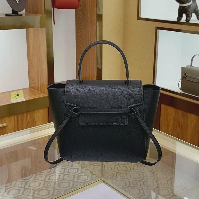 Сумка через плечо из натуральной кожи Catfish - мини-сумка из коровьей кожи с крыльями, весна/лето 2025 г. для женщин 20x9x20 cm