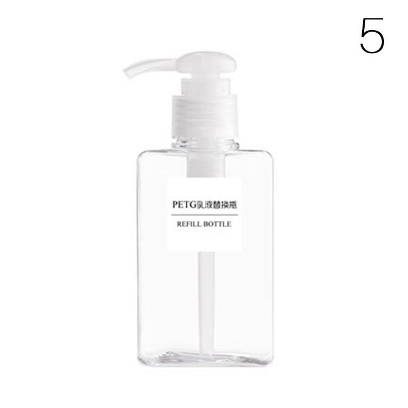1 Pc 150ML / 250ML Pump Bottle Makeup Shampoo Soap Shower Gel Travel Pump Dispenser Container Bottle