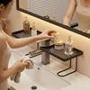 Mesh Bathroom Storage Rack Water Drainage Countertop Organizer Kitchen Storage Rack  Bathroom Sink