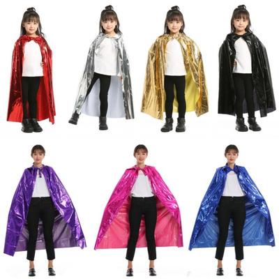 Mehrzweck Hexenroben Leuchtende Farbe Halloween Cosplay Umhang Punk Sensenmann Umhang Kinder