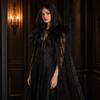 Lace-up Overcoats Vintage Cosplay Costume New Design Costume Cape