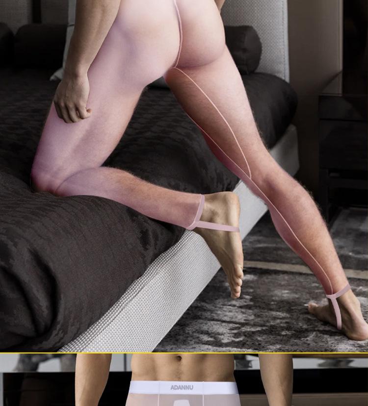 Męskie ultracienkie, wysoce elastyczne spodnie bazowe ze strzemionami i wiązaniami do biegania