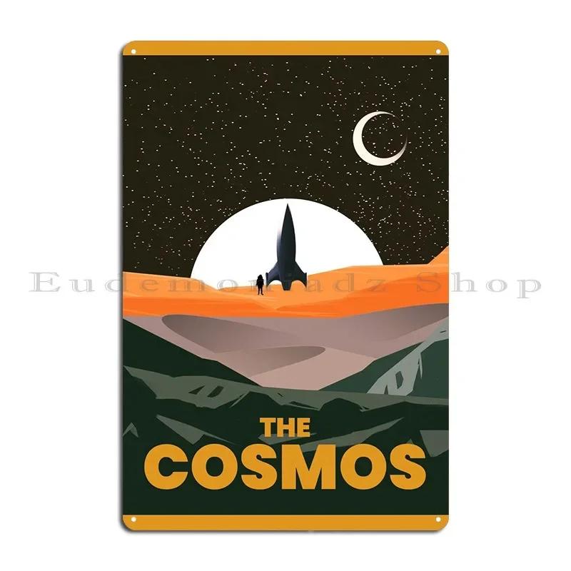 Space Metal Sign Garage Cinema Cave Club Printing Tin Sign Poster 20x30cm(7.8x11.8inch)