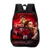 Children Rucksack Carry Bags Pencil Carrier M-Mbappe 3Pcs set with Front Pocket Backpack Football Star Rucksack