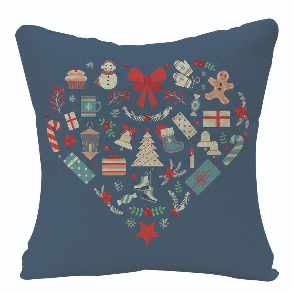 Water-Repellent Pillow Case Anti-Fouling And Anti-Membrane Printing Polyester Pillow Case Living Room Home Sofa Cushion Cover