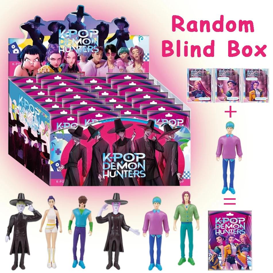 Kpop Demon Hunt box series 24Pcs Figure Model Toy Cartoon Gaming Peripherals Desk Decoration Halloween/Christmas for Kid GiftK