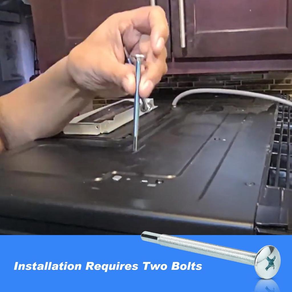 DE60-20066A Microwave Mounting Flat Bolt | Easy Tallation, Universal Fit | Upgrade Your Kitchen (2 Pack)