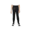 Solid Color High Waist Long Pants Kids Bottoms Black FZ5589-010