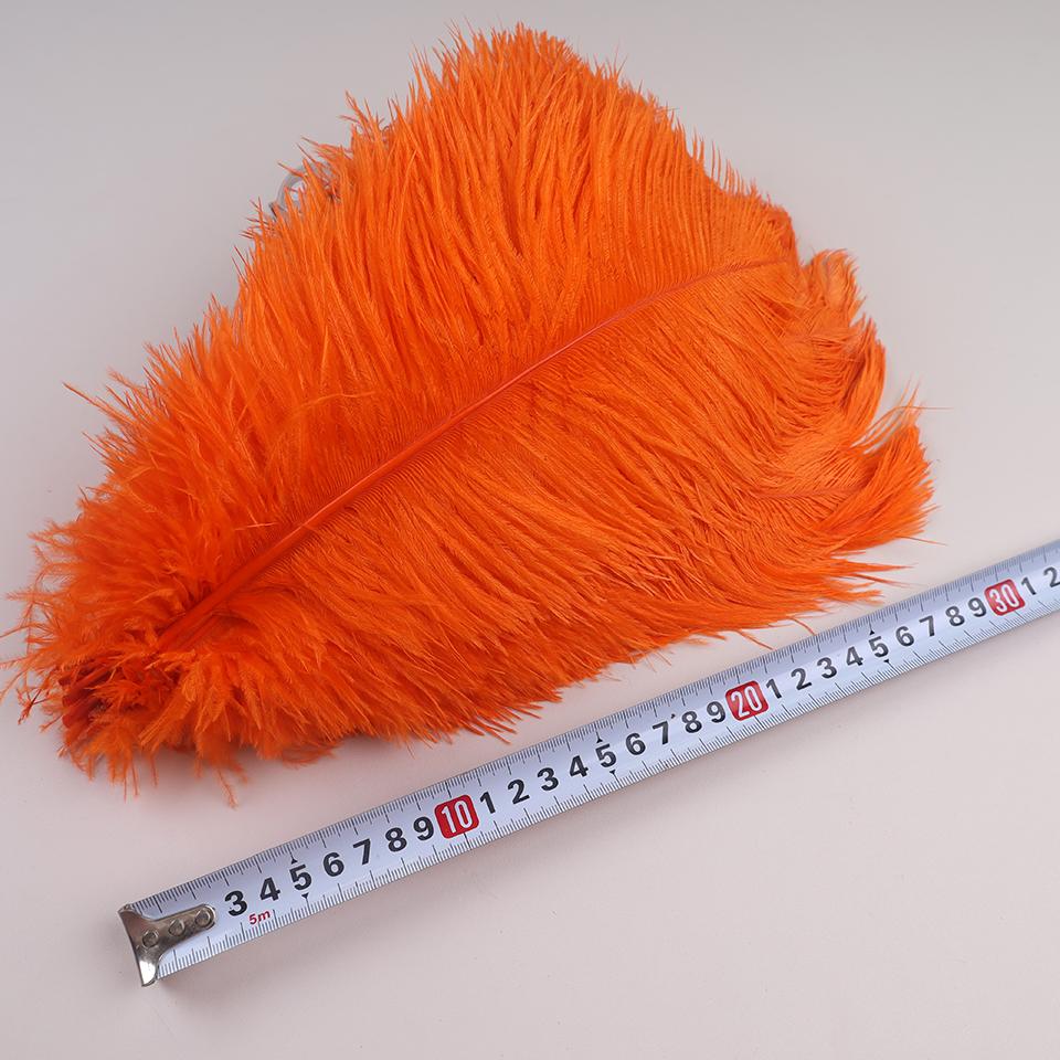 10Pcs 30-35cm Ostrich Feathers for Crafts Wedding Decoration 12-14" Handicraft Accessories Table Centerpieces Carnival Plumas