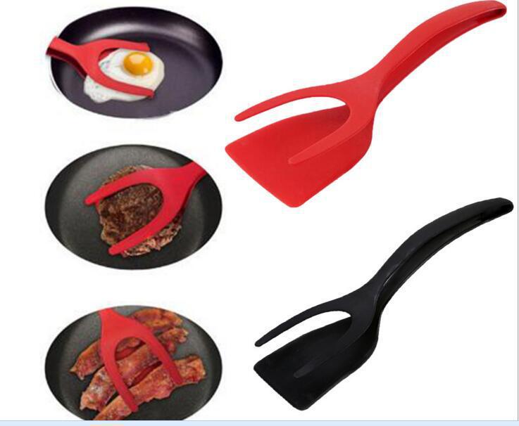 Dual-Purpose Nylon Spatula: Egg, Toast & Pancake Turner