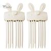 Fast Heating Root Volumizer 1/2Pcs Heated Hair Volume Clip, Cordless Lifter Comb with 2 Instant Lift Clip Heat Settings, USB Rechargeable Volumizing