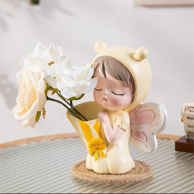 

ваза сучасна фігурка дівчини, стебло сухої квітки підставка вітальня телевізор шафа домашній декор аксесуари фігурка