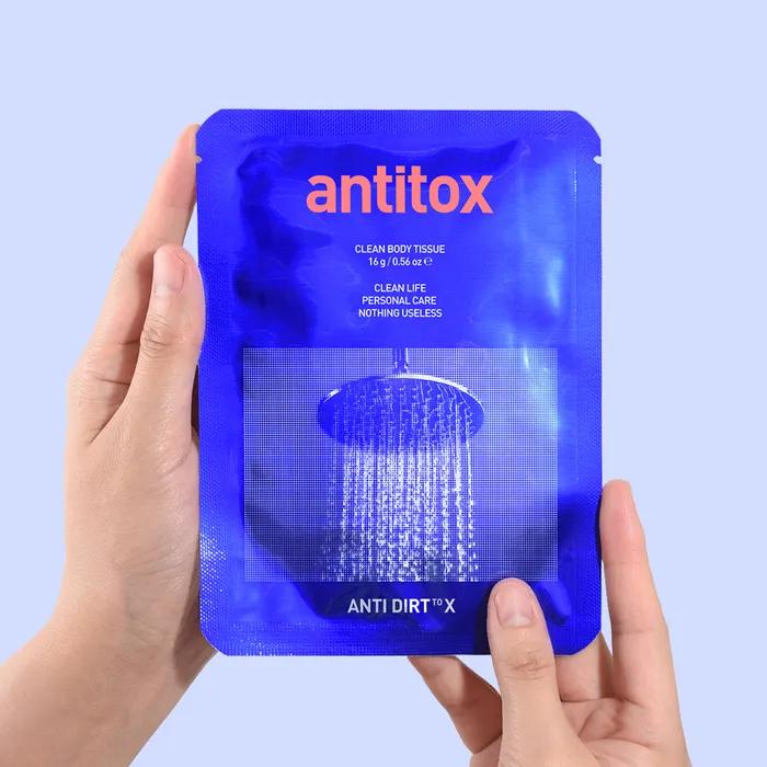 [Refreshing Deotissue] Anti-Tox Clean Body Tissue [10 sheets] 2 boxes