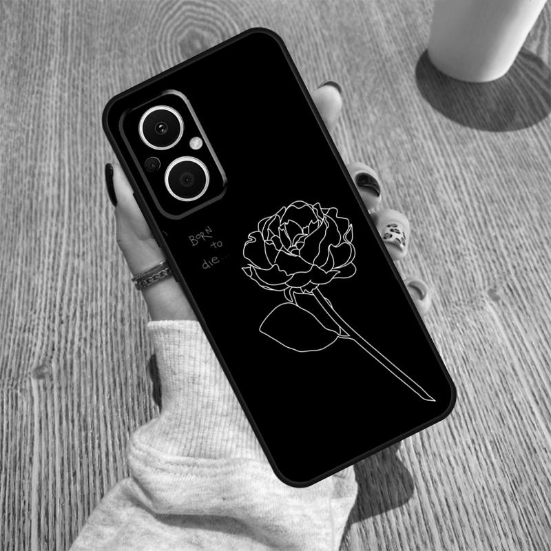 Aesthetics Flower Funda For OPPO Reno 7 8 Lite 14 F 13F 12F 11F 13 12 11 10 Pro OPPO Find X9 X8 X6 X5 Pro Case