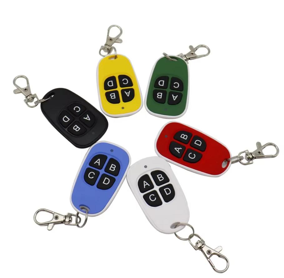 30-50PC Remote Control 433mhz Car Key Garage Door Gate Opener Controller Duplicator Clone Cloning Code