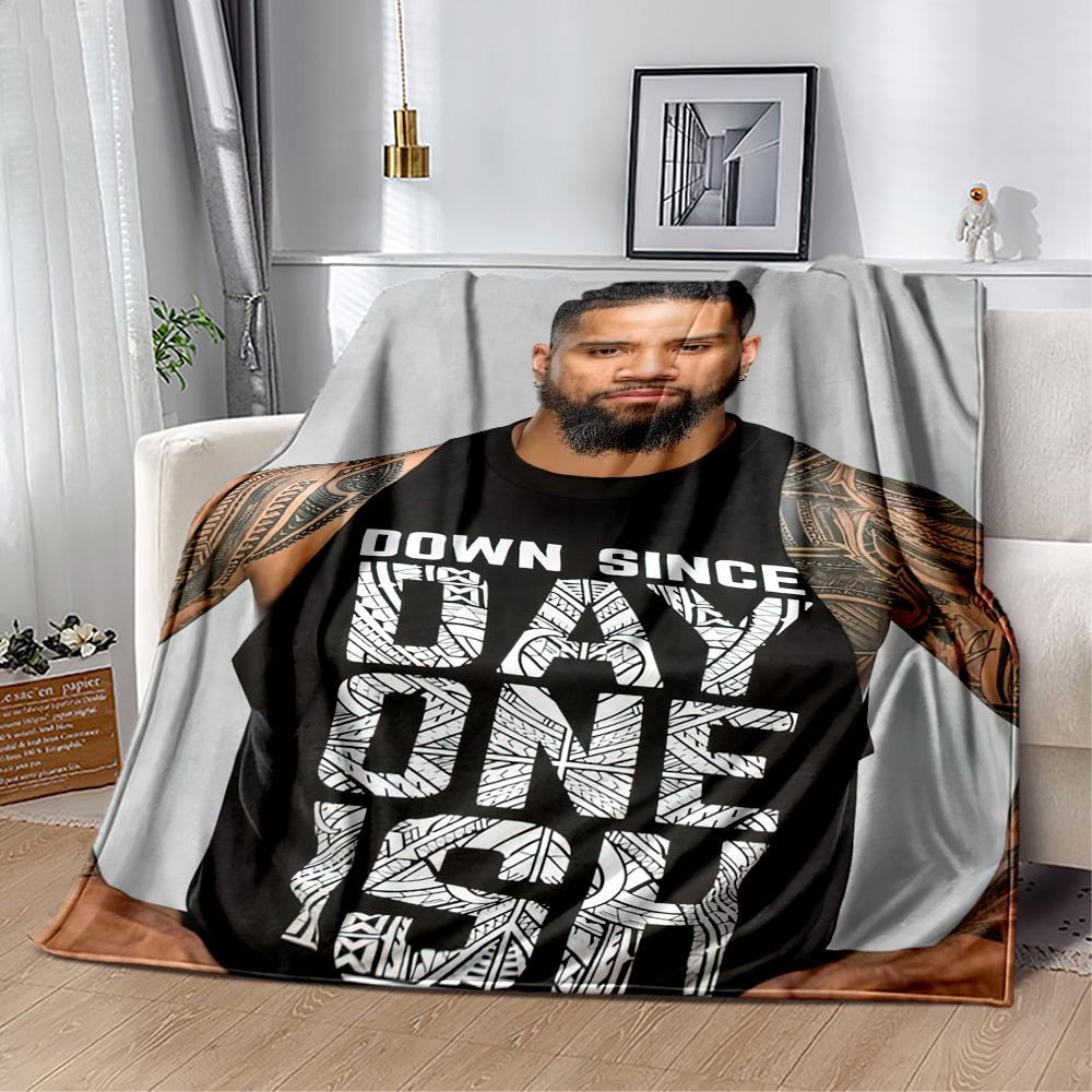 Yeet Jey Uso2 Blankets are suitable for living rooms,making them an ideal choice for outdoor travel and gifts.