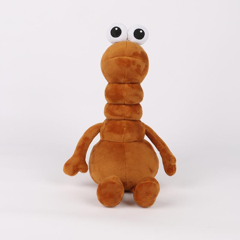 

Plush Marcus Worm Toy With Soft Pp Cotton Filling For Kids And Collectors
