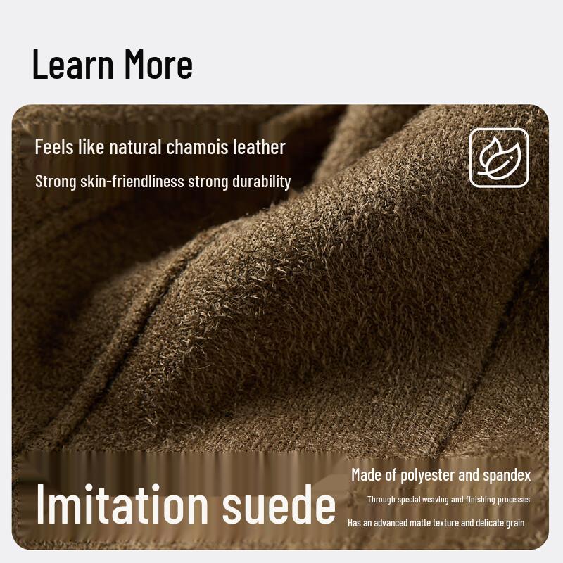 MISSION Men's Thermal Fleece-Lined Outdoor Touchscreen Gloves