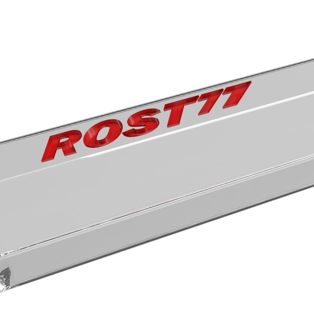 CUESOUL ROST 77 Transparent Integrated Flight Big Standard Set Clear Flight Yellow Red Blue Logo M Size 3-Piece 3-Color (CS-77-DB11T123-M)
