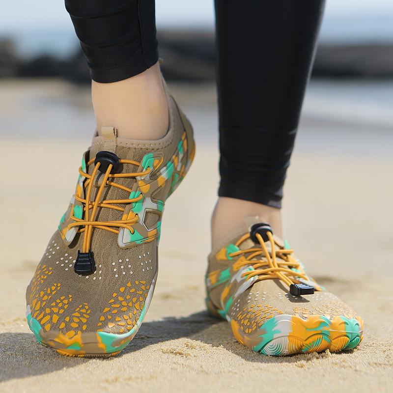 Quick Dry Beach Aqua Sneakers Men Women Breathable Lightweight Water Sports Shoes Non-slip for Outdoor Wading Surfing Diving