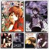 Serial Experiments Lain Anime Movie Sticky PosterHD Art Sticky Wall Waterproof Home Living Room Bedroom Bar Aesthetic Decoration